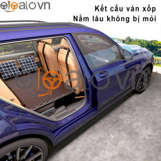 Nệm đệm giường ngủ xe Toyota Wigo da PU - OTOALO