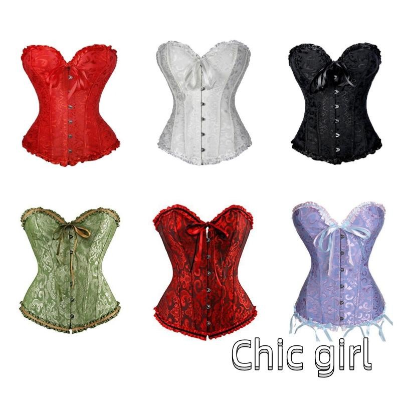 Nữ Corset Ren Gợi Cảm Hoa Eo Định Hình Bustier Top Cho Đám Cưới Hẹn Hò Trang Phục Chụp Ảnh Tiệc