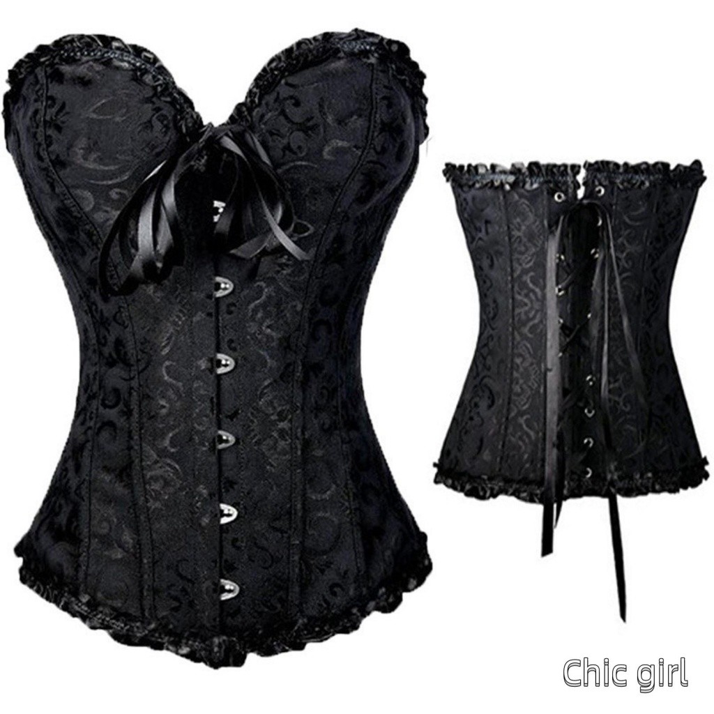 Nữ Corset Ren Gợi Cảm Hoa Eo Định Hình Bustier Top Cho Đám Cưới Hẹn Hò Trang Phục Chụp Ảnh Tiệc