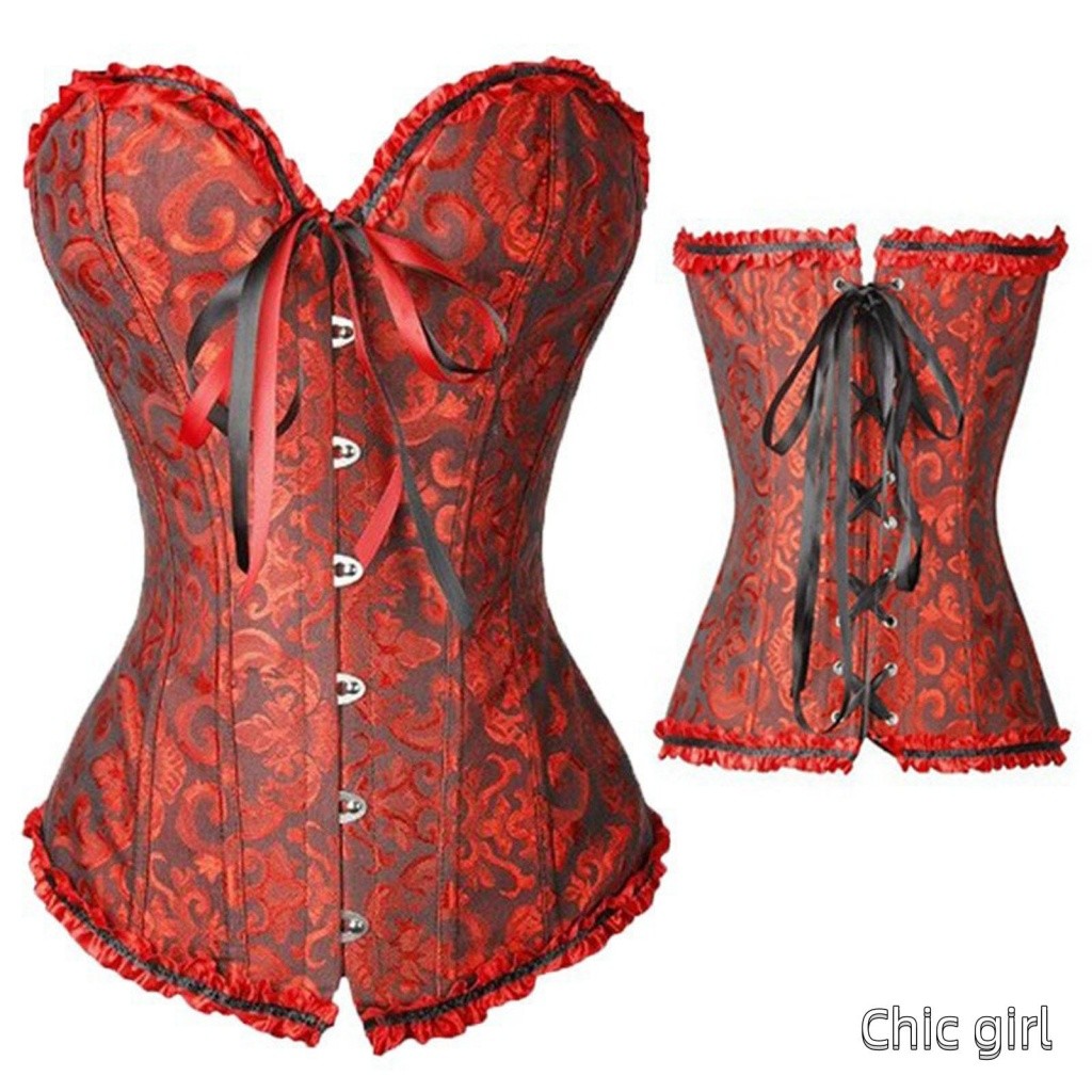 Nữ Corset Ren Gợi Cảm Hoa Eo Định Hình Bustier Top Cho Đám Cưới Hẹn Hò Trang Phục Chụp Ảnh Tiệc
