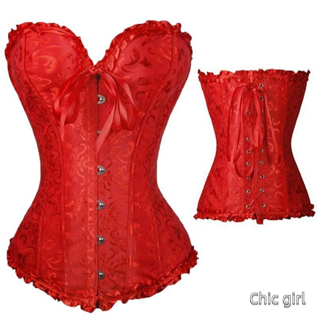 Nữ Corset Ren Gợi Cảm Hoa Eo Định Hình Bustier Top Cho Đám Cưới Hẹn Hò Trang Phục Chụp Ảnh Tiệc