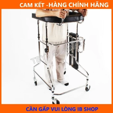 Khung tập đi cho người tai biến, Khung tập đi phục hồi chức năng, Khung cho người già,inox bền đẹp