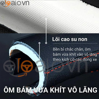 Bọc vô lăng volang xe Honda HRV cao cấp - OTOALO