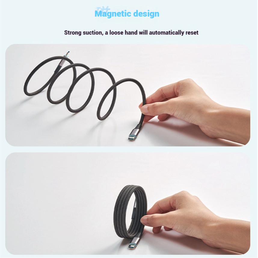Cáp Dù Cuktech Magnetic CMC610 CTC615S C to C 240W Mi Turbro - Bảo Hành 18 Tháng. | BigBuy360 - bigbuy360.vn