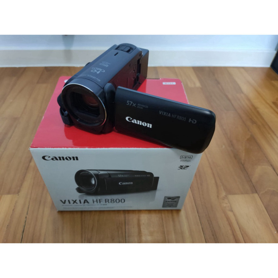 Máy quay Canon VIXIA HF R800 Camcorder - Quay FullHD 60fps - Siêu zoom ...