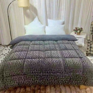 Chăn lông cừu  Chăn ấm đại hàn chữ vạn siêu dày nặng 3kg - kích thước 2mx2m3