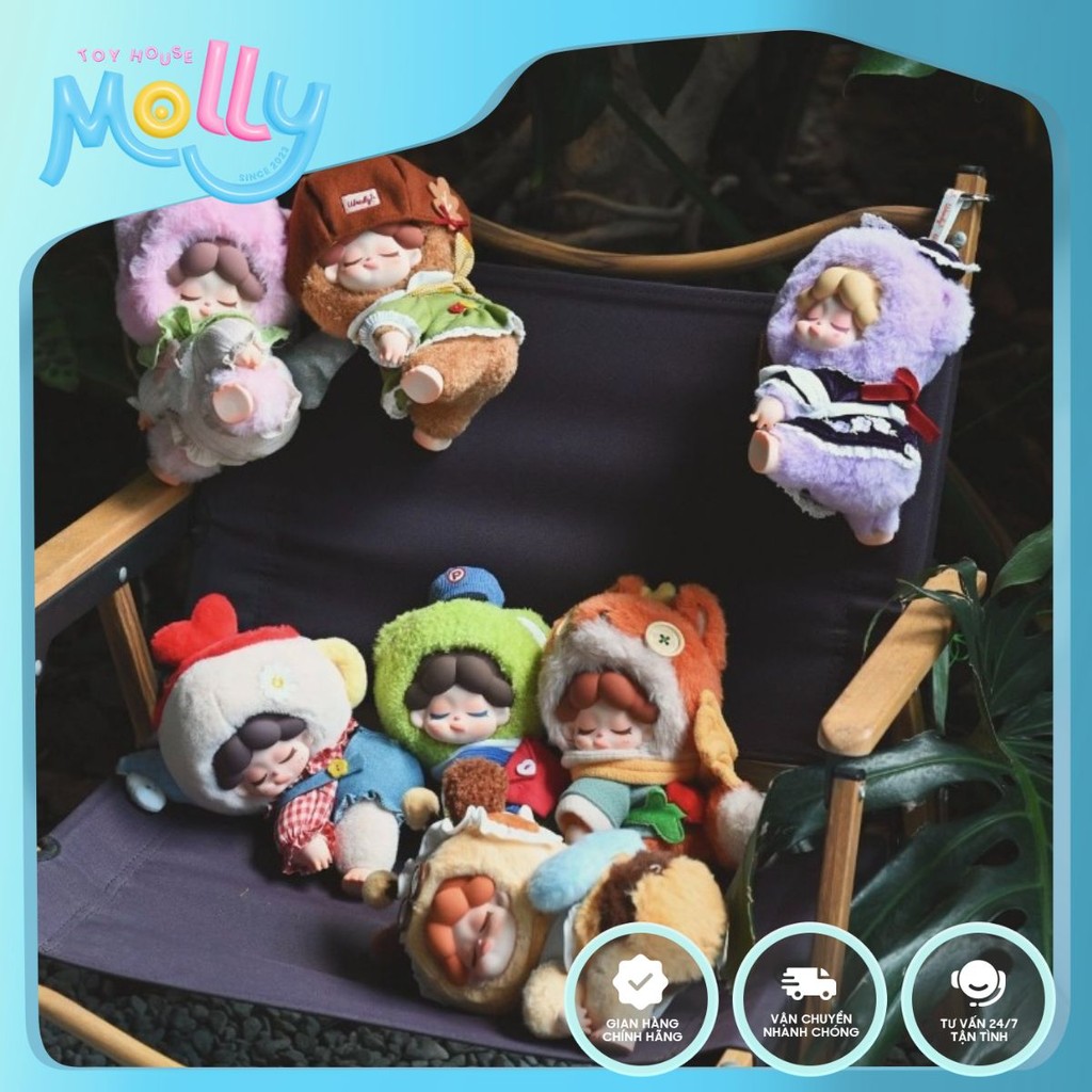 [SẴN- HỎA TỐC HCM] [Blind Box/ hộp mù chính hãng] Móc khoá gấu bông WENDY vol 2- CHÍNH HÃNG