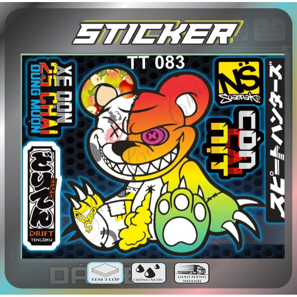COMBO Hình Dán,Sticker Siêu Hót. | Shopee Việt Nam