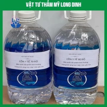 Cồn 70 Độ, 90 Độ - Cồn Y Tế Sát Khuẩn Can 5 Lít