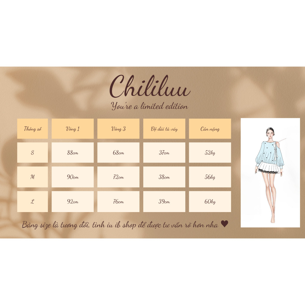 Váy nữ Chiliiluu váy kẻ sọc cổ thuyền phối tay bồng phong cách trẻ trung cá tính