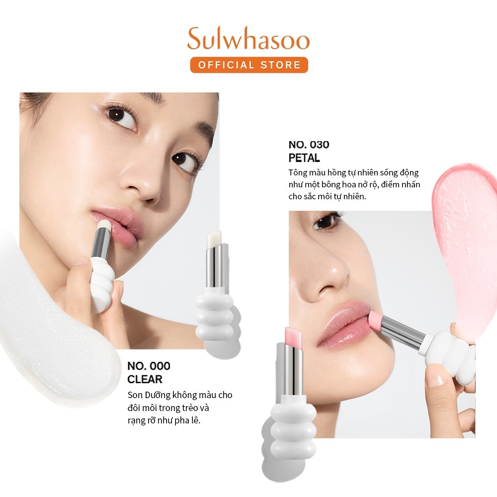 Ảnh Son Dưỡng Làm Mờ Nếp Nhăn Môi Sulwhasoo Glowing Lip Balm 3G 2