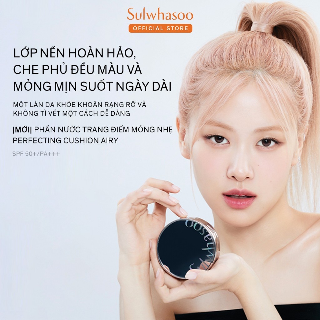 Ảnh Phấn Nước Trang Điểm Mỏng Nhẹ 5G - Sulwhasoo Perfecting Cushion Airy 1