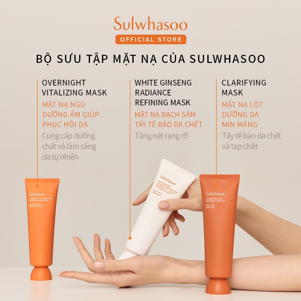 Ảnh Mặt nạ lột làm sạch tế bào da chết Sulwhasoo Clarifying Mask 120ml 3