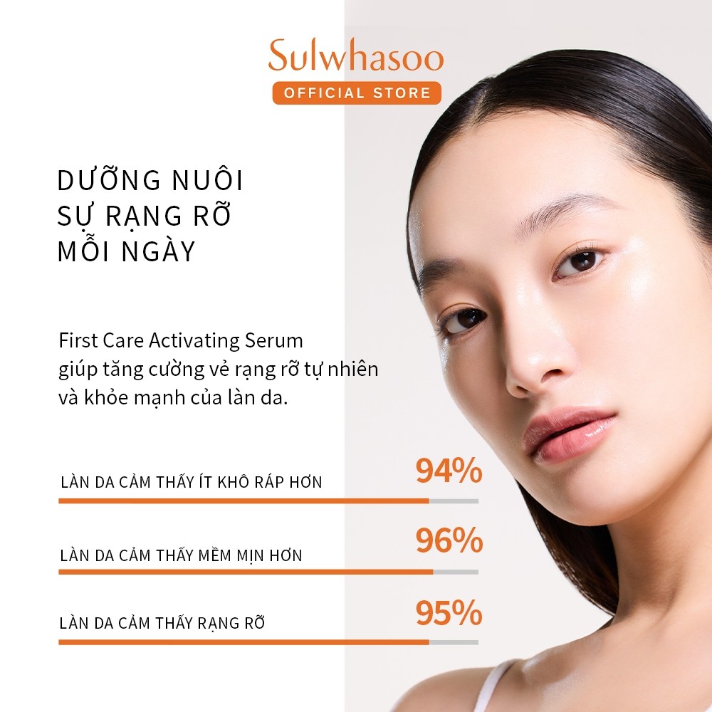 Ảnh Tinh Chất Dưỡng Đầu Tiên Kích Hoạt Căng Mướt 60ML Sulwhasoo First Care Activating Serum 1