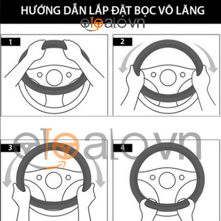 Bọc vô lăng D cut Volkswagen Teramont volang Dcut da cacbon cao cấp - OTOALO