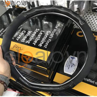 Bọc vô lăng volang chữ D cut xe Vinfast VF5 cao cấp - OTOALO