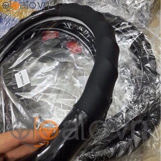 Bọc vô lăng volang chữ D cut xe Vinfast VF5 cao cấp - OTOALO