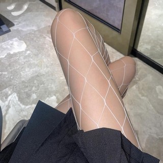 Quần tất lưới đen gợi cảm cho nữ tất lưới dài chống chảy xệ TAT05 Quần tất nữ ren lưới mắt to sexy quyến rũ