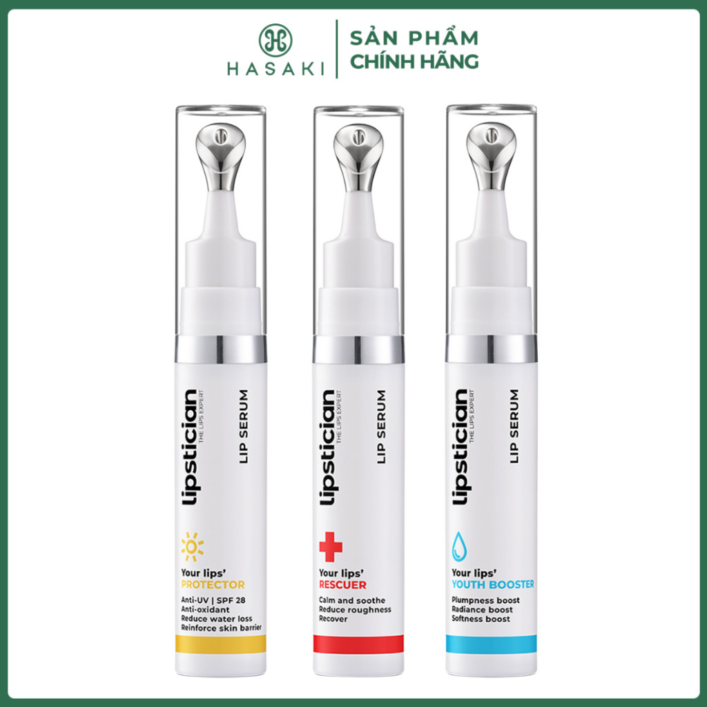 Serum Dưỡng Môi Lipstician Lip Serum Youth Booster Giúp Môi Căng Mọng & Giảm Nếp Nhăn 9g