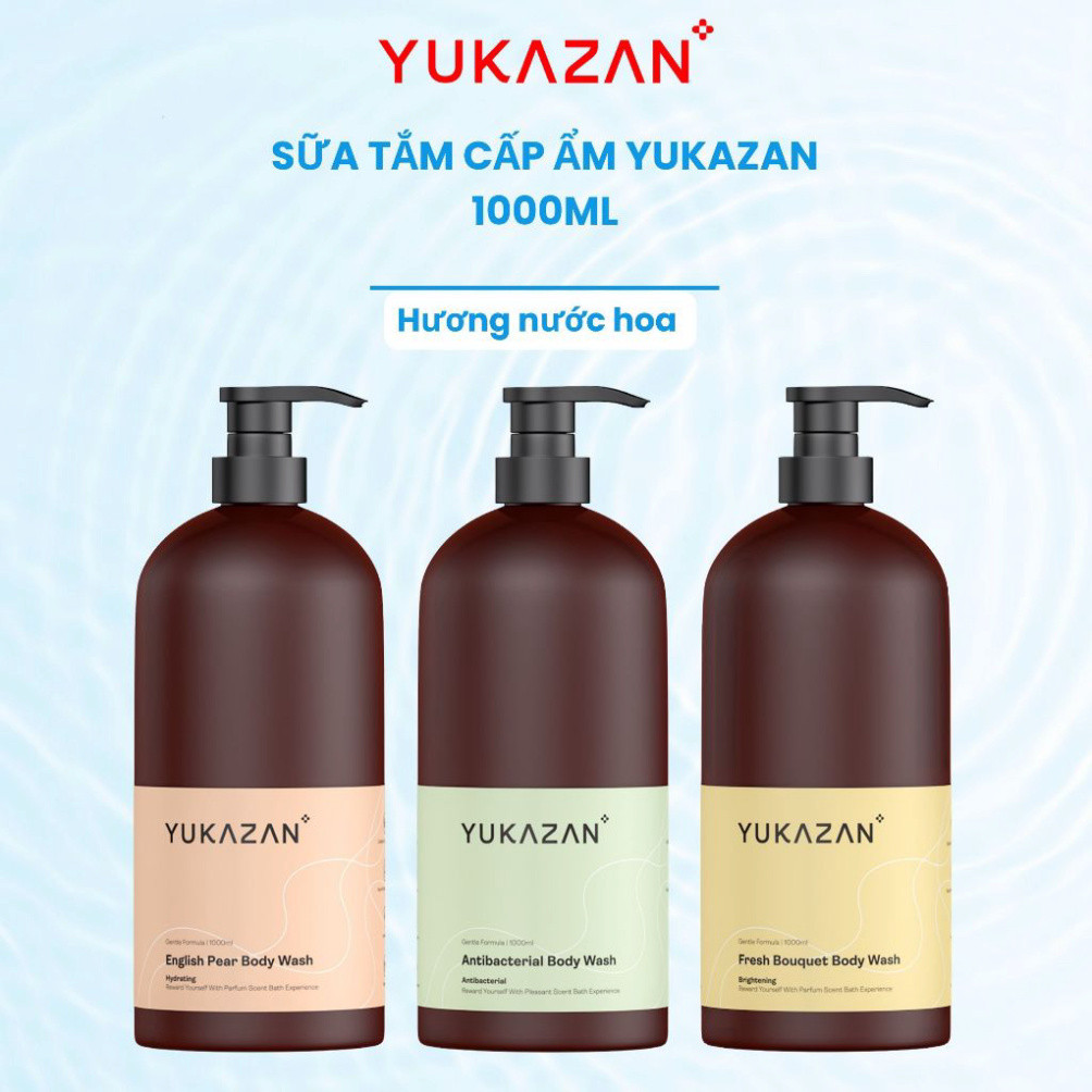 Ảnh Sữa Tắm Yukazan Dành Cho Da Nhạy Cảm, Hương Thơm Dịu Nhẹ, Cấp Ẩm, Sáng Da Và Kháng Khuẩn 1