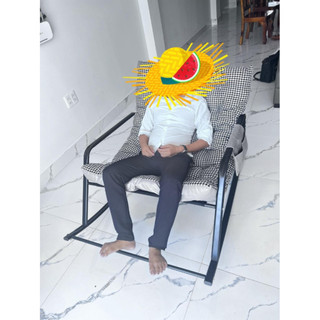 Ghế bập bênh đôi nghỉ ngơi ghế lười đọc sách xả stress hàng nhập khẩu