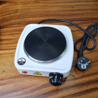 Combo bộ Bếp điện 500W + bình pha cà phê moka 150ml ( chứa tối đa 15gr cf/lần pha)