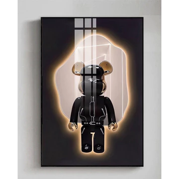 Treo Tường Phòng Khách, Phòng Ngủ Nghệ Thuật Bearbrick Hiện Đại Decor Phòng Khách/ Phòng Ngủ/ Game Gaming