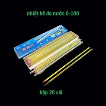 [Combo 20 Cái ] Nhiệt Kế Thuỷ Ngân Đo Nhiệt Độ Nước 0-100 độ - Cây Đo Nhiệt Độ Nước