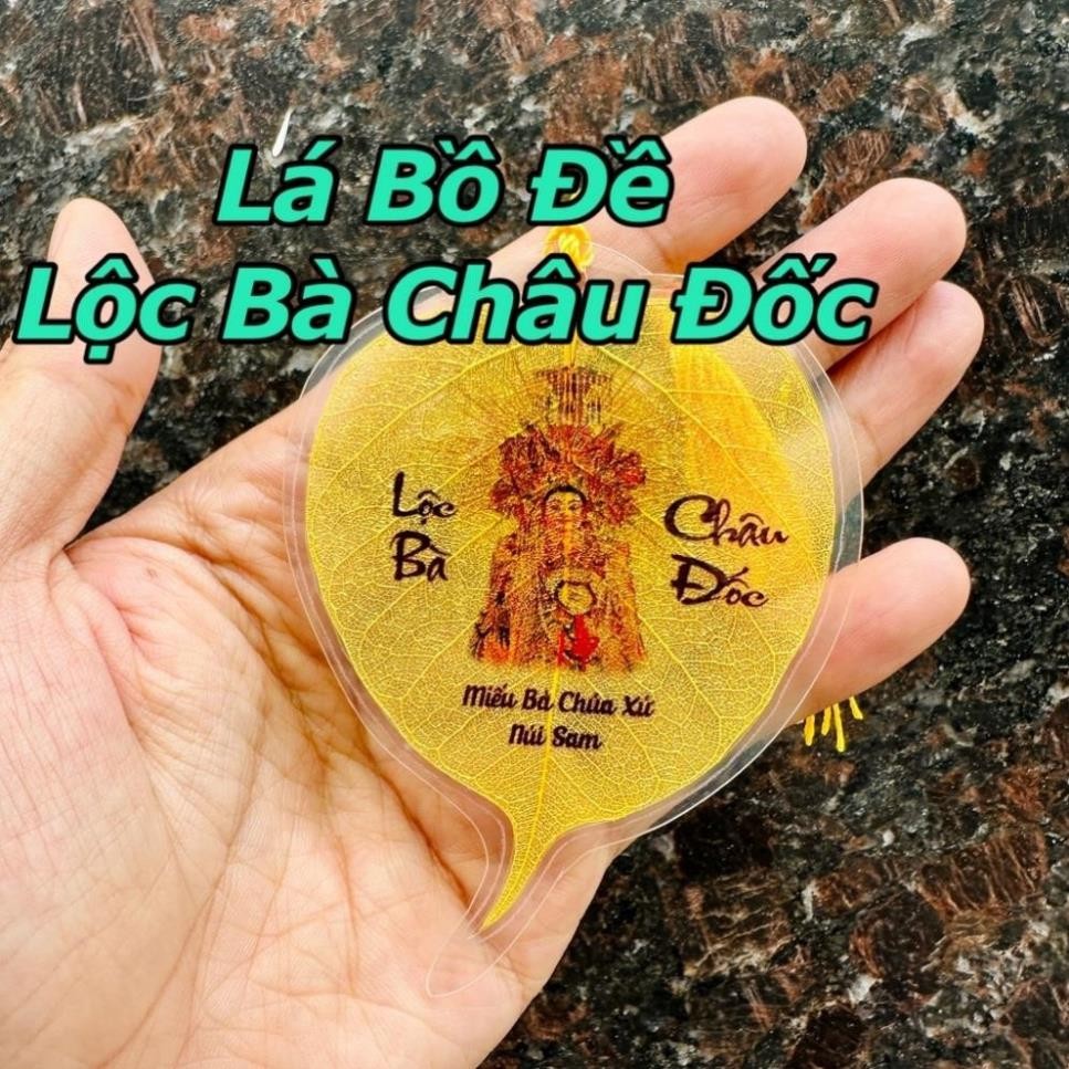 [SP LOẠI 1] Lá Bồ Đề Bà Chúa Xứ Núi Sam Châu Đốc trang trí ốp lưng, xe hơi, bóp - Lá Bồ Đề Tự Nhiên Nguyên Bản