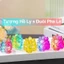 Mô Hình Hồ Ly Pha Lê , Hồ Ly 9 Đuôi Thủy tinh trang trí nhiều màu sắc