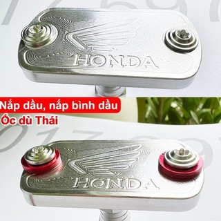 [Tặng kèm l.đền] Ốc Salaya nắp bình dầu zin cho Các Loại Xe (ốc 4li dài 15mm) - INOX304