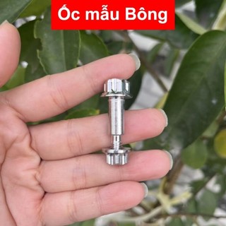 [Loại 1] Combo ốc tay thắng zin + Tán 6 hở inox 304 tặng kèm long đền đỏ (dùng cho xe số thắng đĩa)