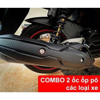 [CHÍNH HÃNG] Combo 2 ỐC ỐP PÔ cho các loại xe