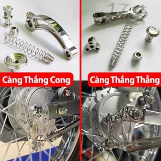 [Loại 1] Càng Thắng, pát thắng Cong, Thẳng Takegawa - INOX 304 gắn trước sau thắng mọi loại xe