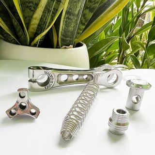 [Loại 1] Càng Thắng, pát thắng Cong, Thẳng Takegawa - INOX 304 gắn trước sau thắng mọi loại xe