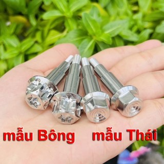 [Loại 1] Ốc tay thắng Salaya xe tay ga Vision/AB125 - ốc salaya 10li inox 304 (Tặng kèm long đền)