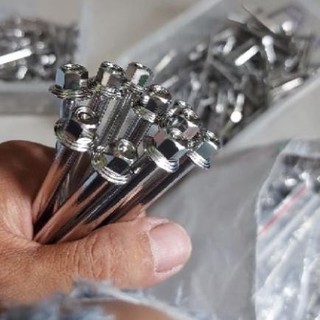 [Tặng kèm L.đền] Ốc 10li trụ  Thái V2, Salaya - INOX 304 dài từ 10-70mm