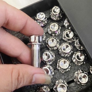 [Tặng kèm L.đền] COMBO 2 Ốc chân phuộc Sirius, treo pô Ex nhỏ, Ex 4 số - Inox304
