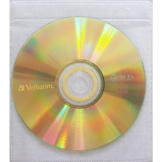 Đĩa CD trắng Verbatim GOLD kim cương màu vàng dùng ghi audio chất lượng cao