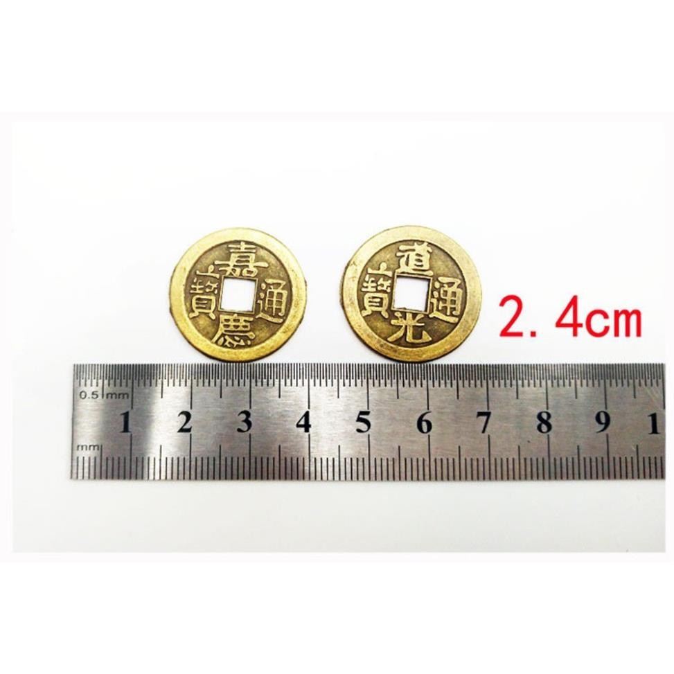 [THỈ.NH LỘC] Combo 7 Đồng Xu Cổ Âm Dương , 9 Đồng Xu Âm Dương Phong Thủy Chiêu Tài cho Nam Nữ