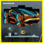 Bộ 5 Tấm Tranh Tráng Gương Ghép Decor SIÊU XE - FERRARI - BUGATTI - LAMBORGHINI Dán Tường Kèm Keo 3M siêu bám dính