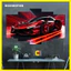 Bộ 5 Tấm Tranh Tráng Gương Ghép Decor SIÊU XE - FERRARI - BUGATTI - LAMBORGHINI Dán Tường Kèm Keo 3M siêu bám dính