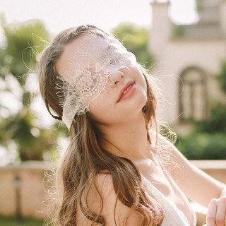Mặt nạ ren, che mặt họa tiết ren cô dâu sexy gợi cảm tạo cảm giác đáng yêu PK02 Băng đô bịt mắt bí ẩn quyến rũ
