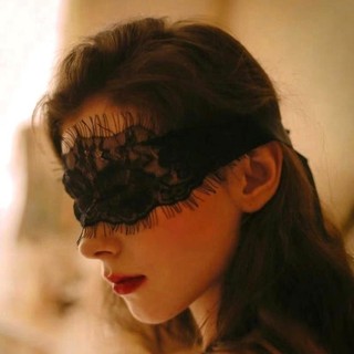 Mặt nạ ren đen trắng cosplay công chúa PK02 Băng đô Bịt mắt bí ẩn quyến rũ