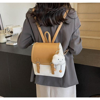 Balo nữ balo Mây da pu cao cấp trời trang Hàn Quốc đi học đi chơi dạo phố đi du lịch sang chảnh K233