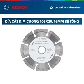 Đĩa cắt kim cương Bosch 105x20/16mm bê tông (Standard)