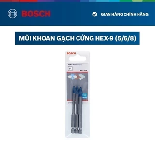 Mũi khoan gạch cứng Hex-9 (5/6/8) (Mới)