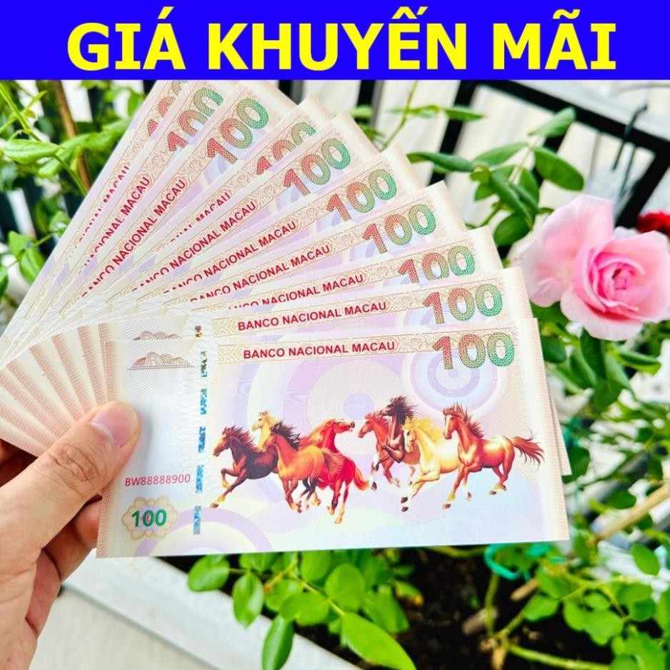 Tiền Phong Thủy Mã Đáo Thành Công Macau Kỷ Niệm Niệm Hình Con Ngựa Có Bảo An Siêu Đẹp - Biếu Tặng