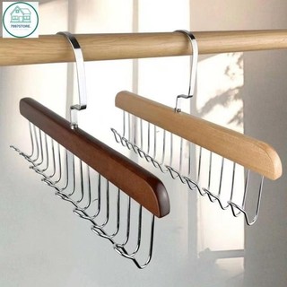Móc Gỗ Treo Quần Áo Tất Vớ Đồ Lót Phụ Kiện 8 Nhánh Siêu Bền Chắc Chắn Tiết Kiệm Diện Tích 88448