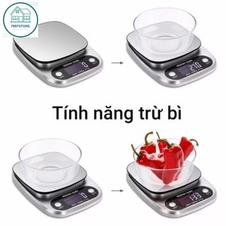 Cân Điện Tử Mini, Cân Tiểu Ly Điện Tử - 0.1g Đến 10kg Chính Xác Cao Tặng Kèm Pin, Đa TIỆN DỤNG